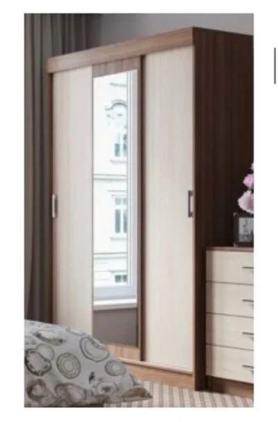 Лот: 17841047. Фото: 1. Шкаф купе с зеркалом. Выкуп не... Шкафы, шкафы-купе