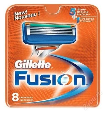 Лот: 2786795. Фото: 1. gillette fusion сменные кассеты... Другое (красота и здоровье)