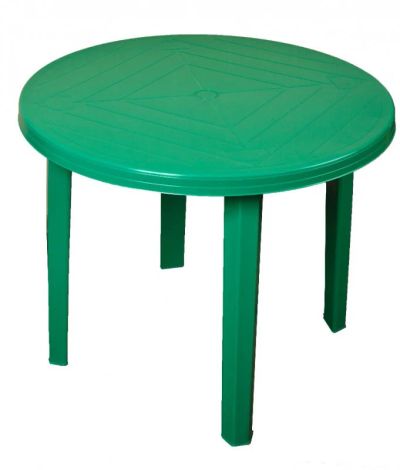 Лот: 11873611. Фото: 1. Стол круглый зеленый Доставка... Мебель для сада, дачи