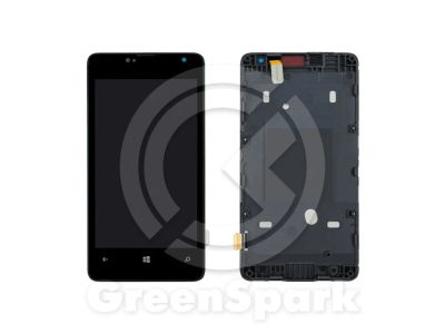 Лот: 13961771. Фото: 1. Дисплей для Microsoft 430 Lumia... Дисплеи, дисплейные модули, тачскрины