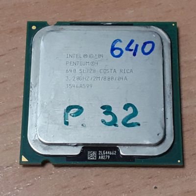 Лот: 3468232. Фото: 1. CPU Intel Pentium 640 3.2 GHz... Процессоры