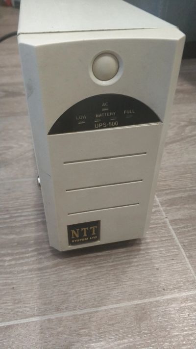Лот: 19567532. Фото: 1. ИБП NTT UPS 500. ИБП, аккумуляторы