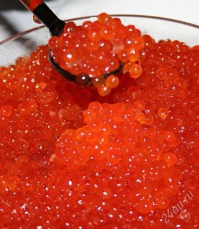 Лот: 2497256. Фото: 1. ИКРА сёмги свежая!очень вкусная... Икра, рыба, морепродукты