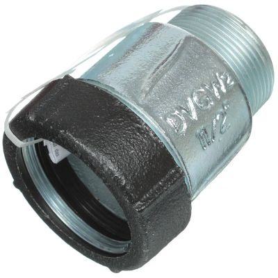 Лот: 24097499. Фото: 1. Муфта 1" 1/2, чугун, наружная... Фитинги, подводка