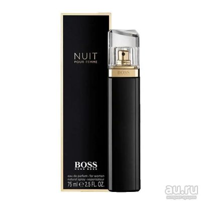 Лот: 8329990. Фото: 1. Boss Nuit, 75мл (ОАЭ). Женская парфюмерия