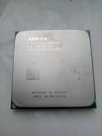 Лот: 19825227. Фото: 1. Процессор AMD FX-8350 б/у. Процессоры