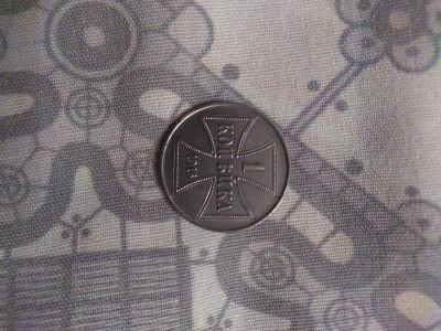 Лот: 11232890. Фото: 1. 1 копейка 1916 года! Немецкая... Россия до 1917 года