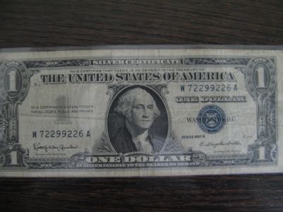 Лот: 16304547. Фото: 1. США 1 доллар 1957 года. Серия... Америка