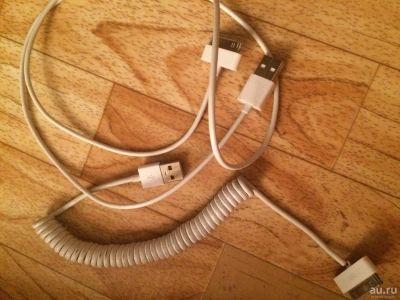 Лот: 8018211. Фото: 1. не рабочие usb на iphone 4. Другое (смартфоны, связь, навигация)