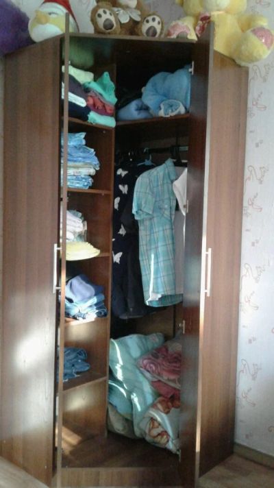 Лот: 10050976. Фото: 1. Угловой шкаф. Шкафы, шкафы-купе