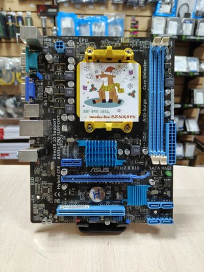 Лот: 24667193. Фото: 1. Мат. плата ASUS M5A78L-M LX3/AM3... Материнские платы