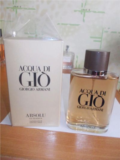 Лот: 11711204. Фото: 1. Acqua Di Gio Absolu от Armani... Женская парфюмерия