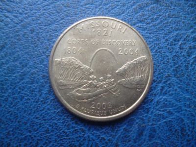 Лот: 11299349. Фото: 1. 25 центов 2003 года Штат Миссури... Америка