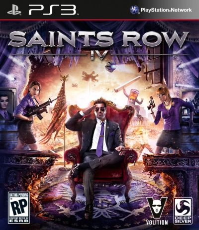 Лот: 6007860. Фото: 1. Saints Row IV, лицензионный диск... Игры для консолей
