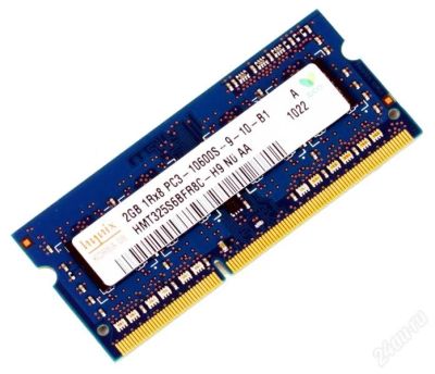 Лот: 2454041. Фото: 1. so-dimm DDR3 Hynix две планки... Оперативная память