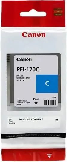 Лот: 21389705. Фото: 1. Картридж Canon PFI-120 C. Картриджи, расходные материалы