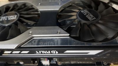 Лот: 16687815. Фото: 1. Palit GTX 1080 jetstream. Видеокарты