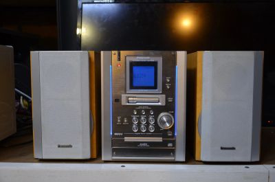 Лот: 22141921. Фото: 1. Музыкальный центр Panasonic SA-PM25. Музыкальные центры, магнитолы