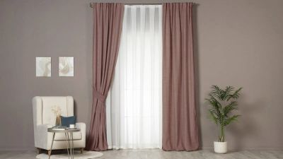 Лот: 23773856. Фото: 1. Портьера Askona Home Linen 135... Шторы, тюль