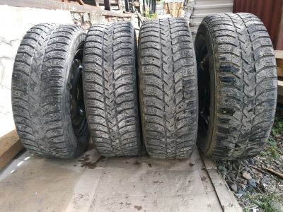 Лот: 11956393. Фото: 1. Колеса Bridgestone Ice Cruiser... Шины на дисках