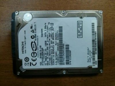 Лот: 3449547. Фото: 1. Жесткий диск Hitachi 160gb 5400rpm... Жёсткие диски (HDD)