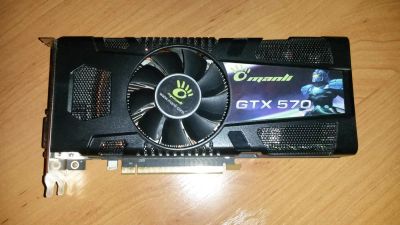 Лот: 6067010. Фото: 1. Manli GeForce GTX 570 732Mhz PCI-E... Видеокарты