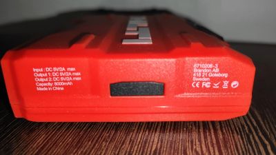 Лот: 21334448. Фото: 1. Power bank Hilti 8000 mAh Новый. Внешние, портативные аккумуляторы для смартфонов (Power bank)