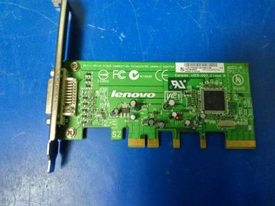 Лот: 8645657. Фото: 1. Контроллер DVI в PCI-E x16 ( Lenovo... Платы расширения, контроллеры, доп. порты