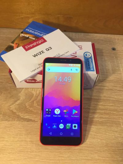 Лот: 18402185. Фото: 1. Смартфон Prestigio Wize Q3 (1677... Смартфоны