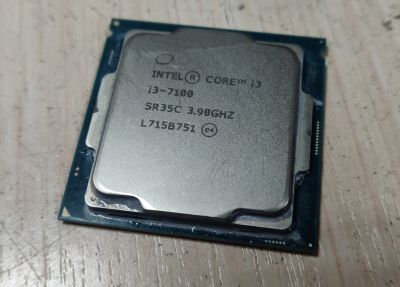 Лот: 21137938. Фото: 1. Процессор Intel Core i3-7100/3... Процессоры