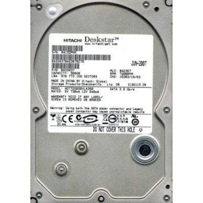 Лот: 10236294. Фото: 1. Жесткий диск 500 GB Hitachi. Жёсткие диски