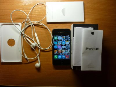 Лот: 3585297. Фото: 1. iPhone 4 8GB. Интересен обмен. Смартфоны