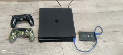 Лот: 20239978. Фото: 1. Sony PlayStation 4 slim, 500Gb... Игровые приставки, консоли