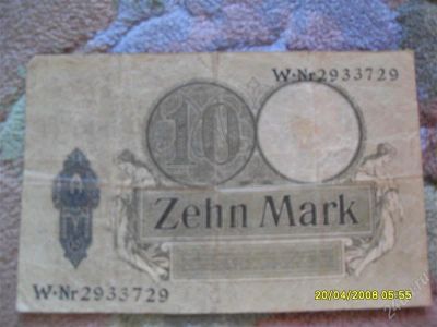 Лот: 2294260. Фото: 1. zehn mark 10. Германия и Австрия