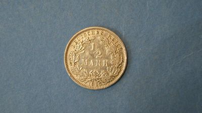 Лот: 9417168. Фото: 1. монета 1/2 марки 1915 год " Германия... Германия и Австрия