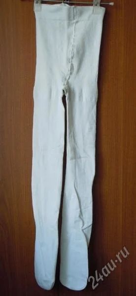 Лот: 812457. Фото: 1. колготки белые новые 2-й размер... Колготки, чулки