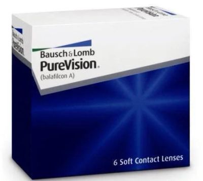 Лот: 3280006. Фото: 1. Линзы Bausch&Lomb PureVision... Контактные линзы