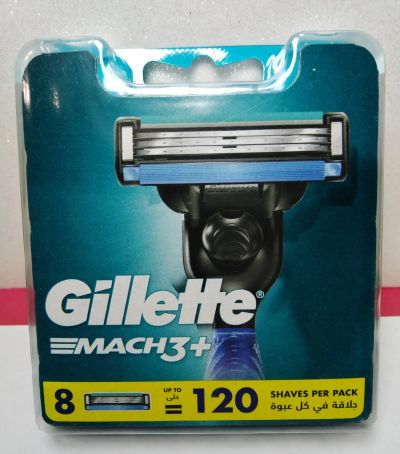 Лот: 19398002. Фото: 1. Gillette Mach3 cменные кассеты... Бритвенные станки и лезвия