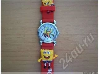 Лот: 277235. Фото: 1. Часы SpongeBob. Красные. Возможен... Красноярск