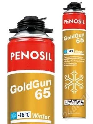 Лот: 3658840. Фото: 1. Пена монтажная профи Penosil GoldGun... Клеи, герметики, пена монтажная, клейкие ленты