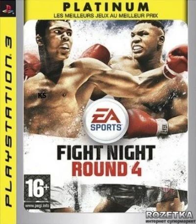 Лот: 6759761. Фото: 1. Fight Night Round 4, лицензионный... Игры для консолей