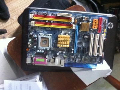 Лот: 15617065. Фото: 1. материнская плата gigabyte ga-945pl-s3. Материнские платы