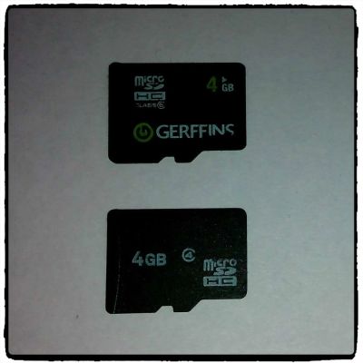 Лот: 9968872. Фото: 1. Карты памяти microSD (б/у, 2 шт... Карты памяти