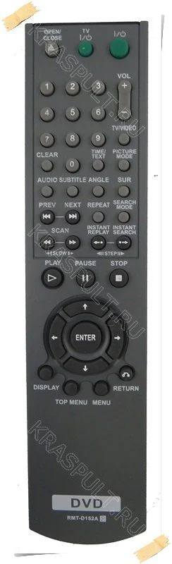 Лот: 15903369. Фото: 1. Пульт SONY RMT-D152A. Пульты ДУ