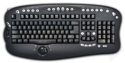 Лот: 2896188. Фото: 1. Клавиатура Oklick 770L Win7 black. Клавиатуры и мыши