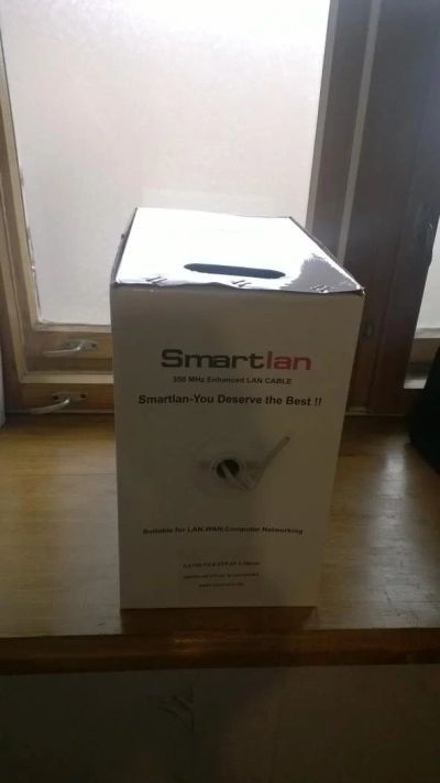 Лот: 4534290. Фото: 1. Витая пара Smartlan category 5e... Провода, кабели