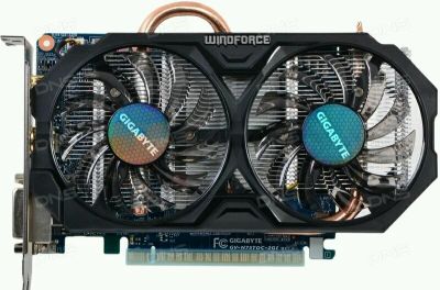 Лот: 11021902. Фото: 1. Видеокарта gigabyte GeForce 750ti... Видеокарты