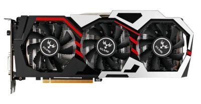 Лот: 17140673. Фото: 1. Colorful iGame GTX 1070 8Gb. Видеокарты