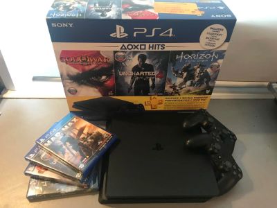 Лот: 11221508. Фото: 1. Sony Playstation 4 500Gb (новая... Игровые приставки, консоли