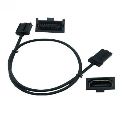 Лот: 20238069. Фото: 1. Кабель HDMI Type-E - HDMI AF 0... Аксессуары для автозвука